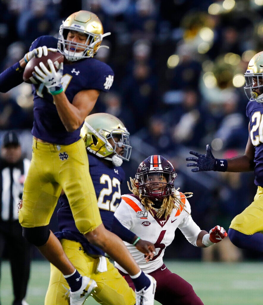 5. N.Y. Jets (80/1) — Kyle Hamilton, S, Notre Dame